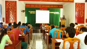 Trung tâm dịch vụ việc làm thanh niên Phú Yên tổ chức phiên giao dịch việc làm tại xã Xuân Lâm, thị xã Sông Cầu