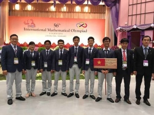 Việt Nam đứng thứ 5 Olympic toán học quốc tế