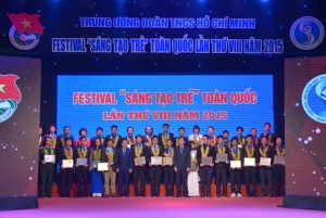 Trung ương Đoàn tuyên dương Fesstival sáng tạo trẻ toàn quốc lần thứ VIII năm 2015