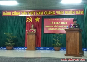 Quang cảnh Lễ phát động.