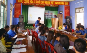 Tập huấn kỹ thuật canh tác trồng chuối thâm canh cho thanh niên huyện Sơn Hòa