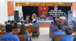 Đại hội đại biểu Đoàn TNCS Hồ Chí Minh thị trấn Hòa Hiệp Trung lần thứ XII