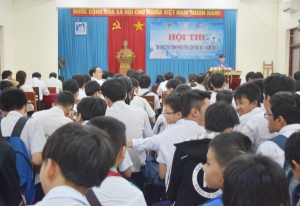 Quang cảnh khai mạc Hội thi.