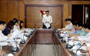 Sáng ngày 3/5, Hội nghị góp ý kiến xây dựng Hướng dẫn thực hiện Điều lệ Đoàn TNCS Hồ Chí Minh khóa XI được tổ chức tại Hà Nội. Đồng chí Bùi Quang Huy, Bí thư Trung ương Đoàn chủ trì Hội nghị.