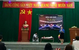 Quang cảnh "Hội ngộ tình thơ".