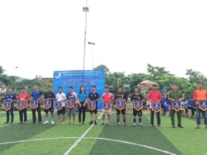Tây Hòa khai mạc Giải bóng đá cán bộ Đoàn - Hội lần thứ I năm 2018