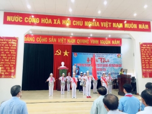 Quang cảnh khai mạc hội thi.