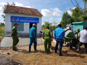 Huyện Đoàn Phú Hòa tổ chức chương trình thanh niên tình nguyện hè 2019