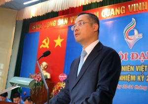Đồng chí Phạm Đại Dương - Phó Bí thư Tỉnh ủy, Chủ tịch UBND tỉnh phát biểu chỉ đạo tại Đại hội.
