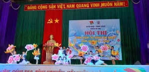 Quang cảnh hội thi.