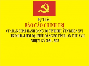 Góp ý Dự thảo Báo cáo chính trị trình Đại hội đại biểu Đảng bộ tỉnh lần thứ XVII