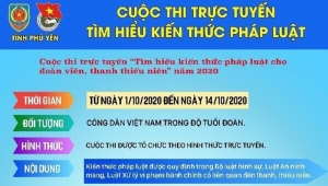 Triển khai Cuộc thi trực tuyến “Tìm hiểu kiến thức pháp luật cho đoàn viên, thanh thiếu niên”