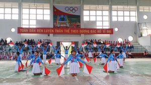 Thi đồng diễn semaphore.