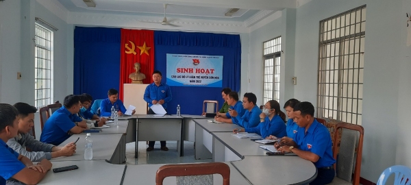 Quang cảnh buổi sinh hoạt.