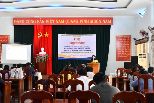 Quang cảnh hội nghị.