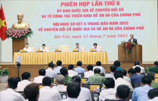 Thủ tướng Phạm Minh Chính khai mạc hội nghị. Ảnh: Dương Giang/TTXVN