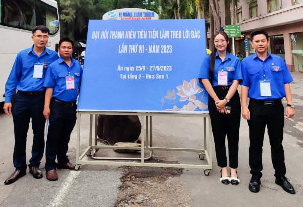 04 đại biểu được tuyên dương tại Đại hội Thanh niên tiên tiến làm theo lời Bác toàn quốc lần thứ VII, năm 2023.