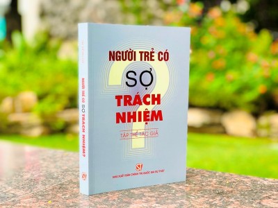 Cuốn sách “Người trẻ có sợ trách nhiệm?”. (Ảnh: HT)