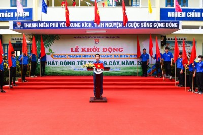 Phú Yên: Khởi động Tháng Thanh niên, Tháng ba Biên giới; phát động Tết trồng cây năm 2024