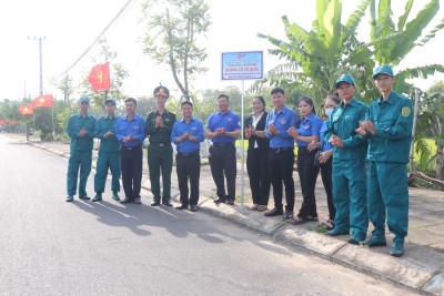 TX Đông Hòa: Bàn giao Công trình thanh niên “Đường cờ Tổ quốc” dài hơn 01km 