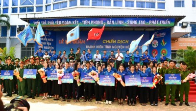 Phú Yên: Ra quân Chiến dịch Thanh niên tình nguyện hè năm 2024