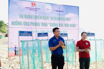 Ra quân Chiến dịch thực hiện Dự án “Biển không rác” và hưởng ứng phong trào “Chống rác thải nhựa” năm 2024