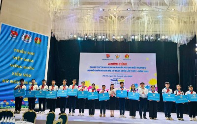 Đoàn đại biểu tỉnh Phú Yên tham dự Đại hội Cháu ngoan Bác Hồ toàn quốc lần thứ X năm 2025