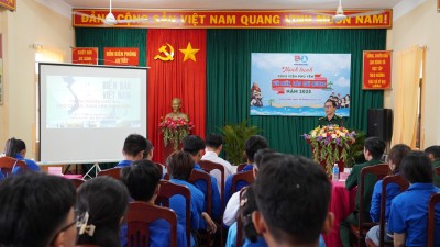 Tập huấn cán bộ Đoàn - Hội Sinh viên tỉnh Phú Yên năm 2025 về công tác biển đảo