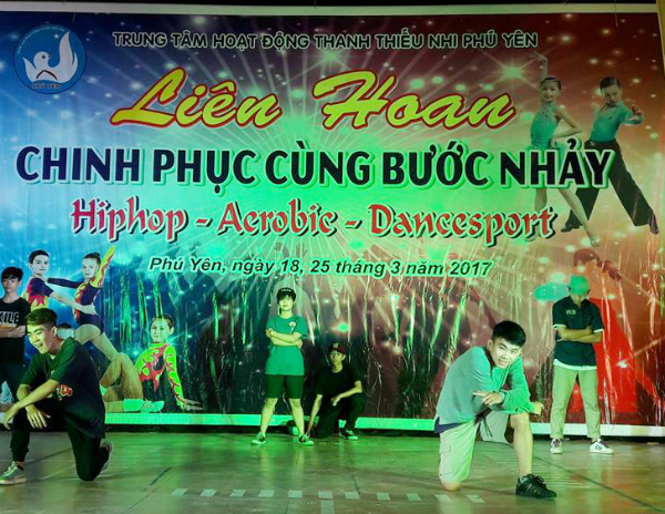 Một tiết mục nhảy Hiphop tại vòng loại.