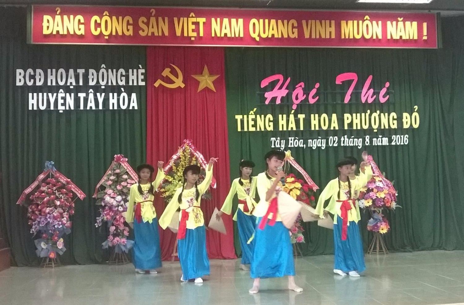 Tiết mục tham gia biểu diễn tại Hội thi