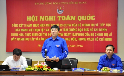 Ban Thường vụ Trung ương Đoàn ban hành Kế hoạch thực hiện Chỉ thị 05 của Bộ Chính trị