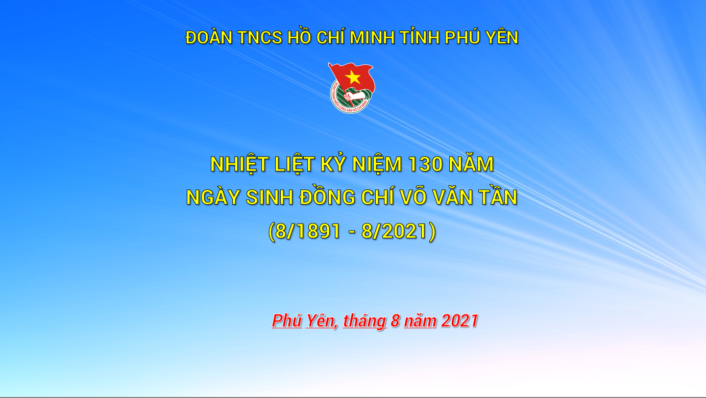 Kỷ niệm 130 năm Ngày sinh đồng chí Võ Văn Tần (8/1891 - 8/2021)