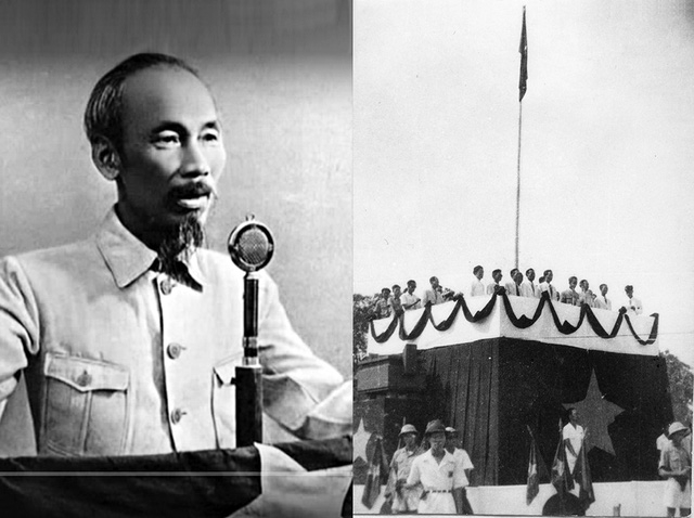 Chủ tịch Hồ Chí Minh đã đọc bản ”Tuyên ngôn Độc lập” ngày 02/9/1945.