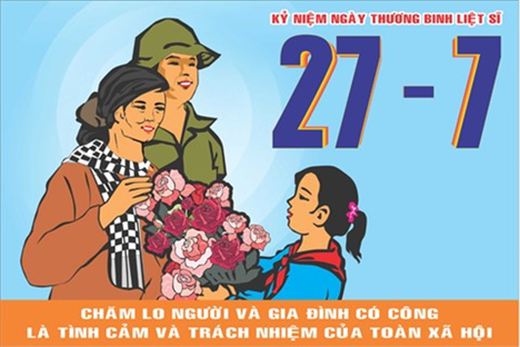 Đề cương Tuyên truyền kỷ niệm 75 năm Ngày Thương binh Liệt sỹ (27/7/1947 – 27/7/2022)