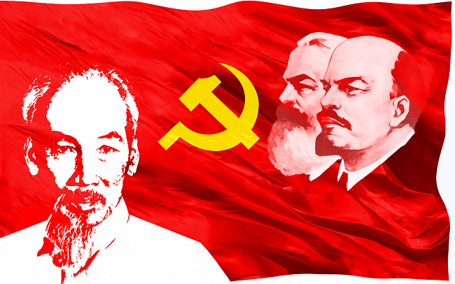 Đảng Cộng sản Việt Nam luôn giương cao ngọn cờ độc lập dân tộc và chủ nghĩa xã hội, lấy chủ nghĩa Mác - Lênin, tư tưởng Hồ Chí Minh làm nền tảng tư tưởng và kim chỉ nam. 