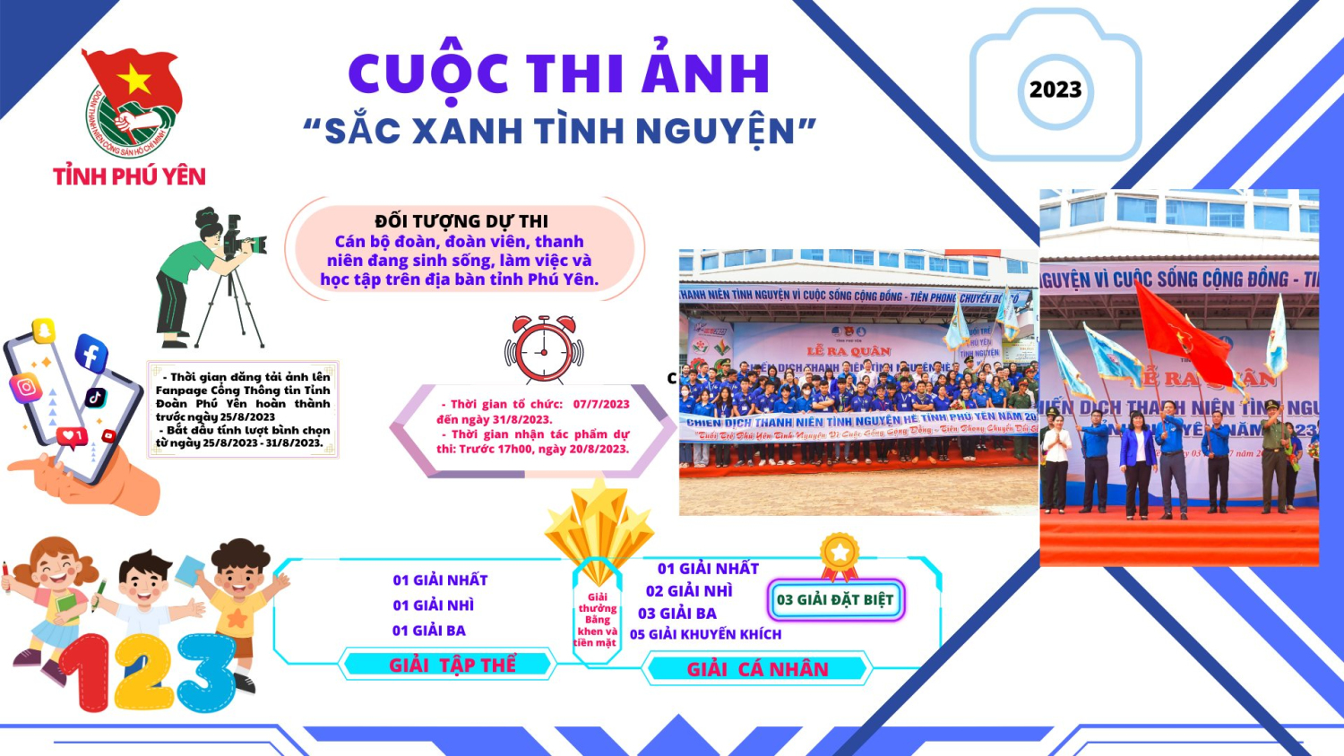 Triển khai Cuộc thi ảnh “Sắc xanh tình nguyện” 