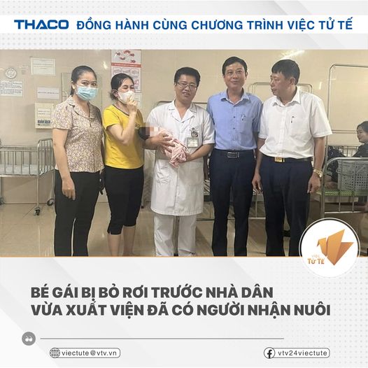 Bé gái bị bỏ rơi trước nhà dân vừa xuất hiện đã có người nhận nuôi