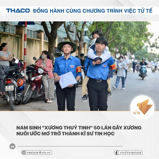 Nam sinh "Xương thủy tinh" 50 lần gãy gương nuôi ước mơ trở thành kĩ sư tin học